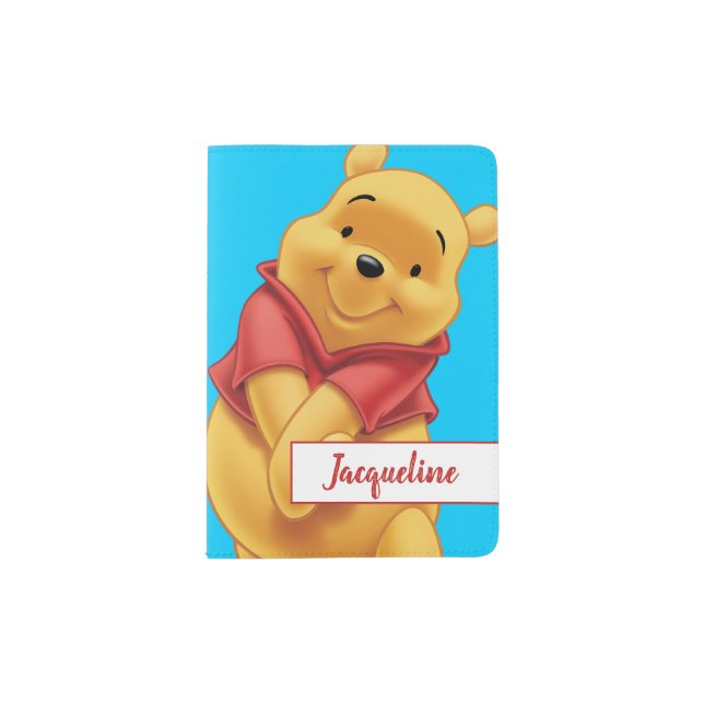 Winnie the Pooh - Name Passport Holder (Front)