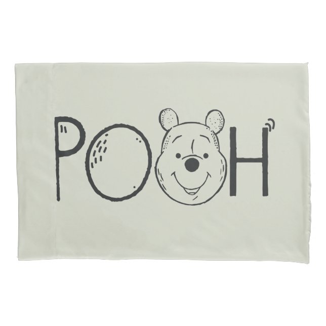 Winnie the Pooh Name Pillow Case (Front)