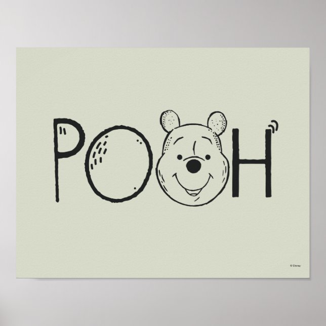 Winnie the Pooh Name Poster (Front)