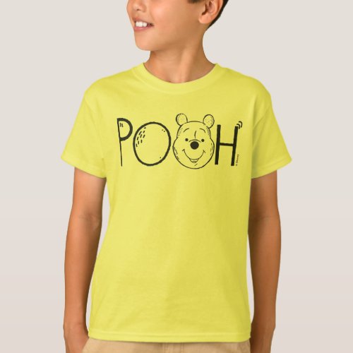 Winnie the Pooh Name T_Shirt