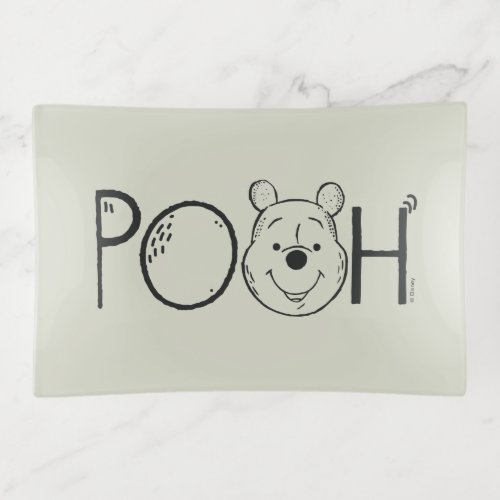 Winnie the Pooh Name Trinket Tray