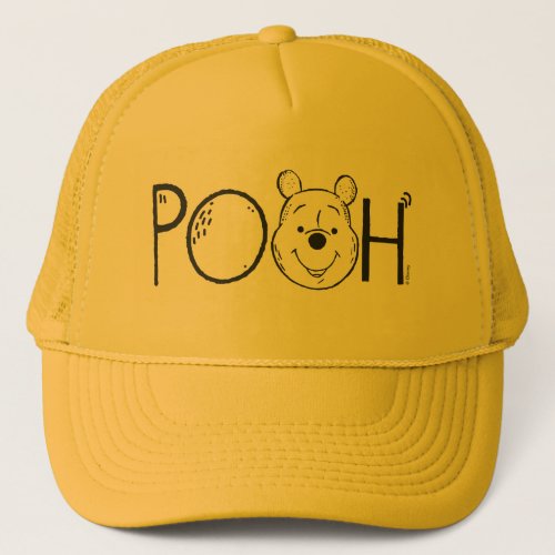 Winnie the Pooh Name Trucker Hat