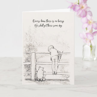 Winnie-the-Pooh No Rush Card