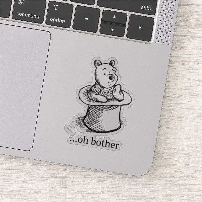 Winnie the Pooh | Oh Bother Quote 2 Sticker (Detail)