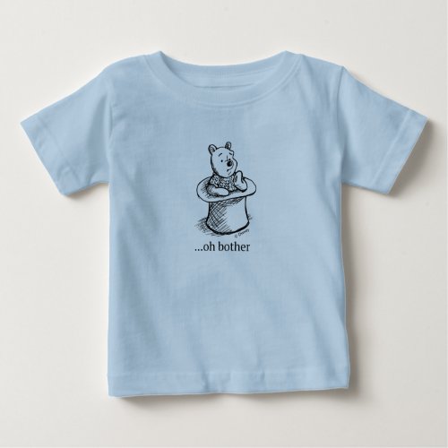 Winnie the Pooh  Oh Bother Quote Baby T_Shirt