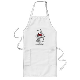 Winnie the Pooh   Oh Bother Quote Long Apron