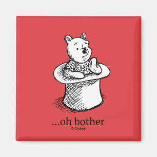 Winnie the Pooh   Oh Bother Quote Magnet