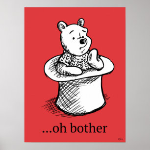 Winnie the Pooh   Oh Bother Quote Poster