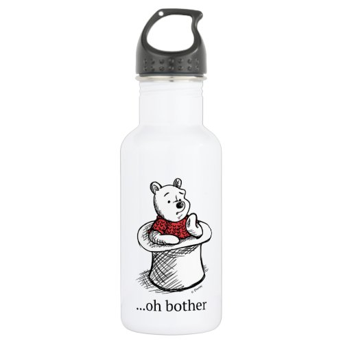 Winnie the Pooh  Oh Bother Quote Stainless Steel Water Bottle