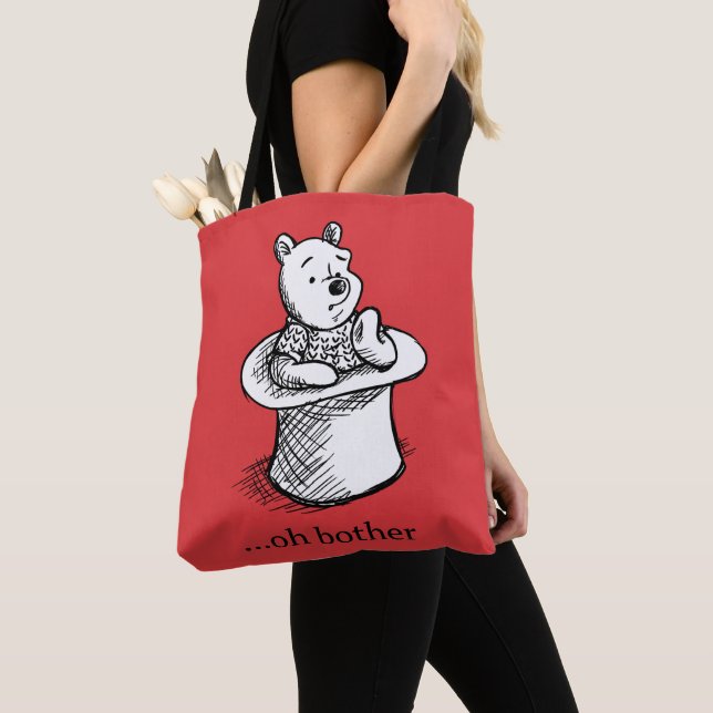 Winnie the Pooh | Oh Bother Quote Tote Bag (Close Up)