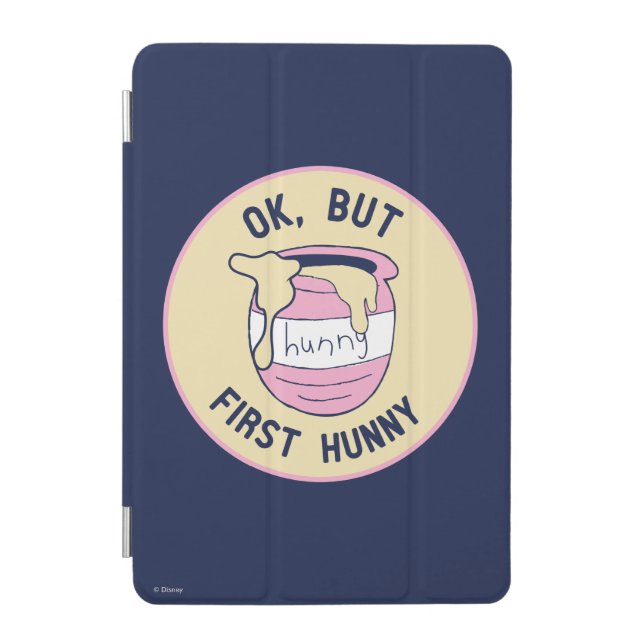Winnie The Pooh | OK, But First Hunny iPad Mini Cover (Front)