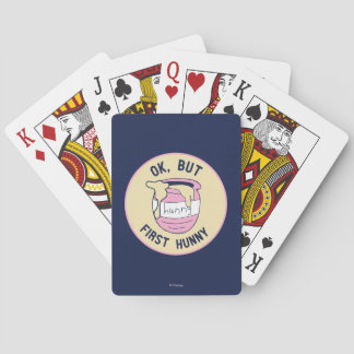 Winnie The Pooh | OK, But First Hunny Playing Card