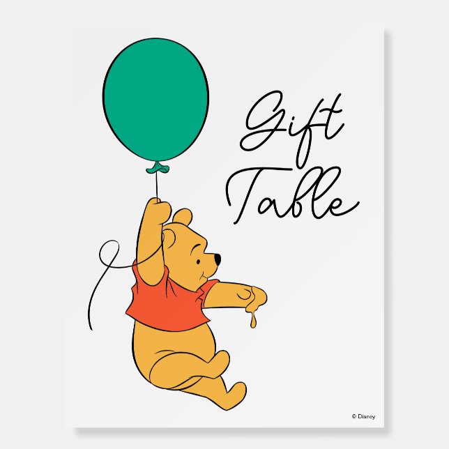 Winnie the Pooh - One | First Birthday  Foam Board (Front)