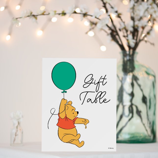 Winnie the Pooh - One | First Birthday  Foam Board (In Situ (Wedding))