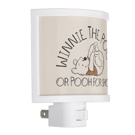 Winnie the Pooh or Pooh for Short Night Light (Right)