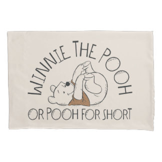 Winnie the Pooh or Pooh for Short Pillow Case