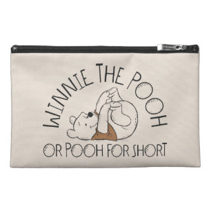 Winnie the Pooh or Pooh for Short Travel Accessory Bag
