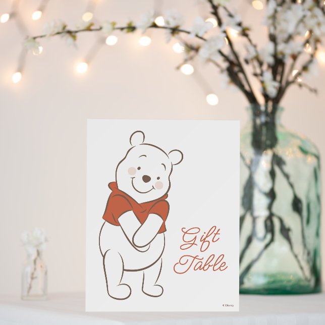 Winnie The Pooh Over the Moon Baby Shower Foam Board (In Situ (Wedding))