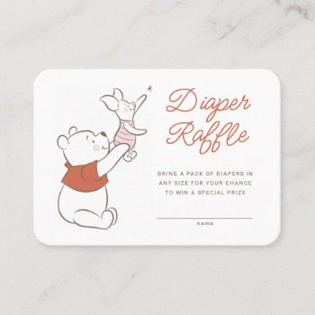 Winnie The Pooh Over The Moon Baby Shower Place Card by winniethepooh at Zazzle