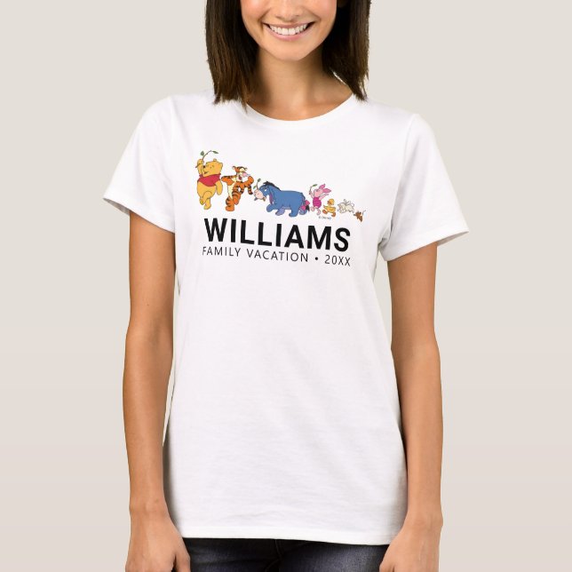 Winnie the Pooh & Pals | Family Vacation T-Shirt (Front)