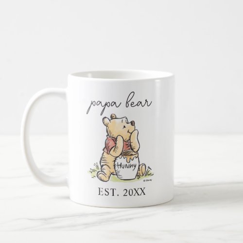 Winnie the Pooh  Papa Bear _ New Papa Coffee Mug