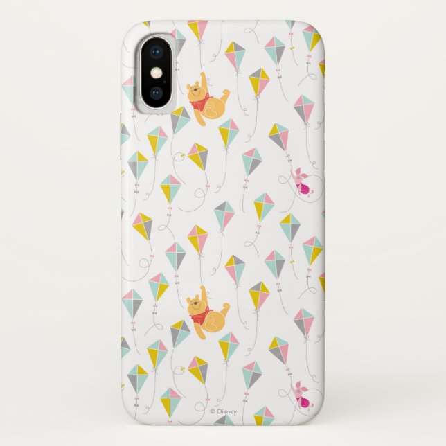 Winnie the Pooh | Pastel Kite Pattern Case-Mate iPhone Case (Back)