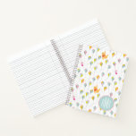 Winnie the Pooh | Pastel Kite Pattern Notebook