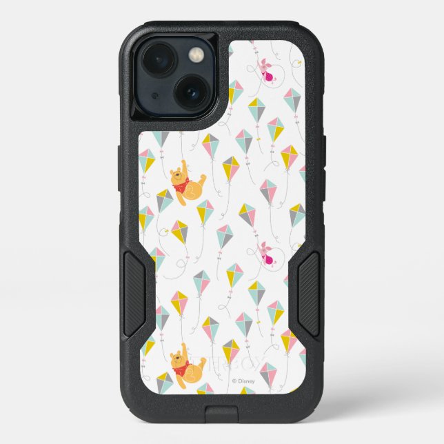 Winnie the Pooh | Pastel Kite Pattern Otterbox iPhone Case (Back)