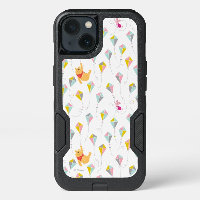 Winnie the Pooh | Pastel Kite Pattern Otterbox iPhone Case (Back)
