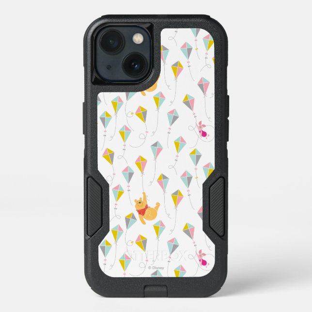 Winnie the Pooh | Pastel Kite Pattern Otterbox iPhone Case (Back)
