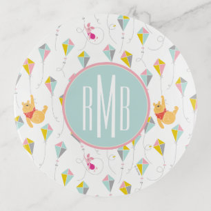 Winnie the Pooh   Pastel Kite Pattern Trinket Tray