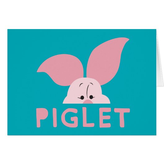 Winnie the Pooh | Peek-a-Boo Piglet (Front Horizontal)