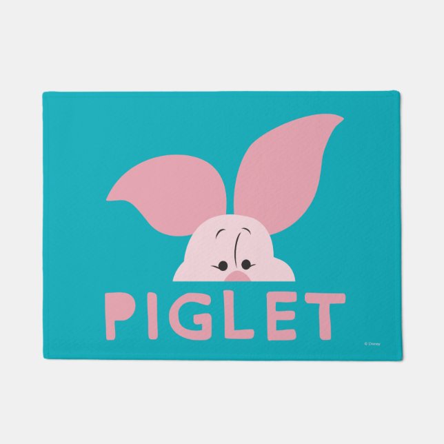 Winnie the Pooh | Peek-a-Boo Piglet Doormat (Front)