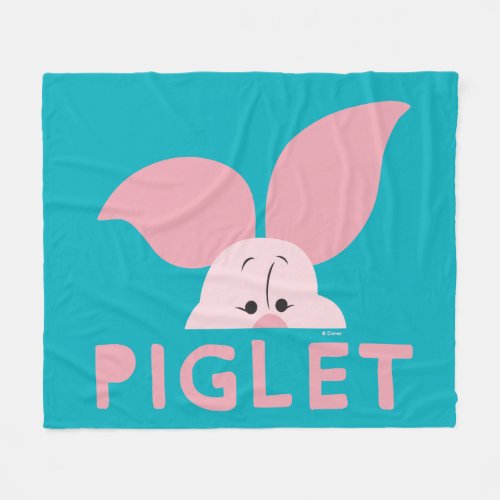 Winnie the Pooh  Peek_a_Boo Piglet Fleece Blanket