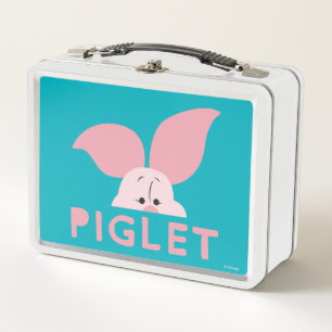 Winnie the Pooh Peek-a-Boo Piglet Metal Lunch Box