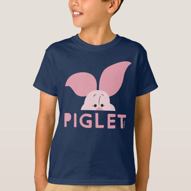 Winnie the Pooh | Peek-a-Boo Piglet T-Shirt (Front)