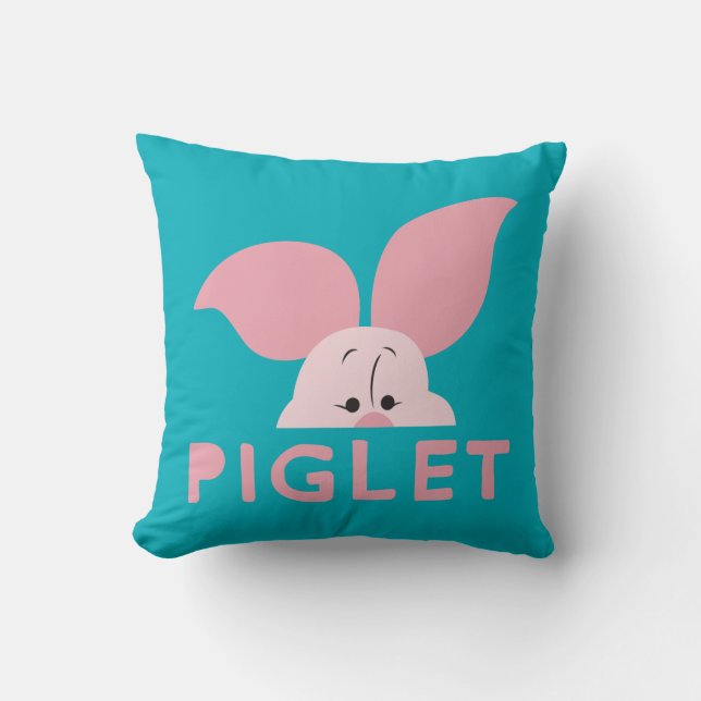 Winnie the Pooh | Peek-a-Boo Piglet Throw Pillow (Front)