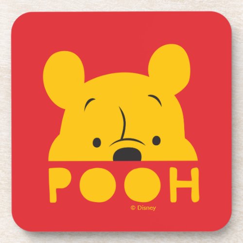 Winnie the Pooh  Peek_a_Boo Pooh Beverage Coaster