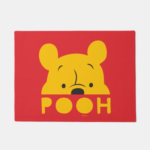 Winnie the Pooh  Peek_a_Boo Pooh Doormat