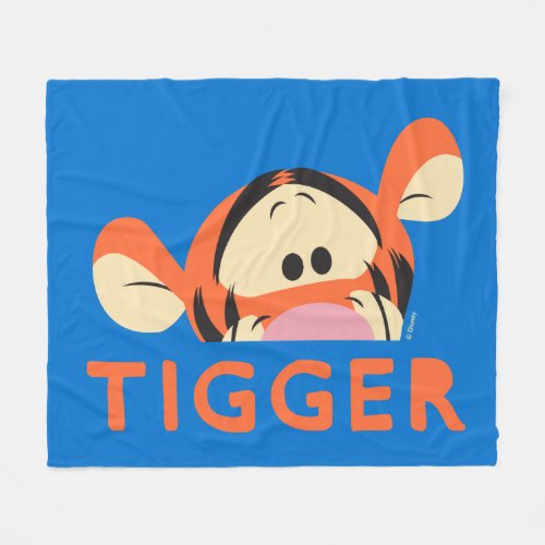 Winnie the Pooh  Peek_a_Boo Tigger Fleece Blanket