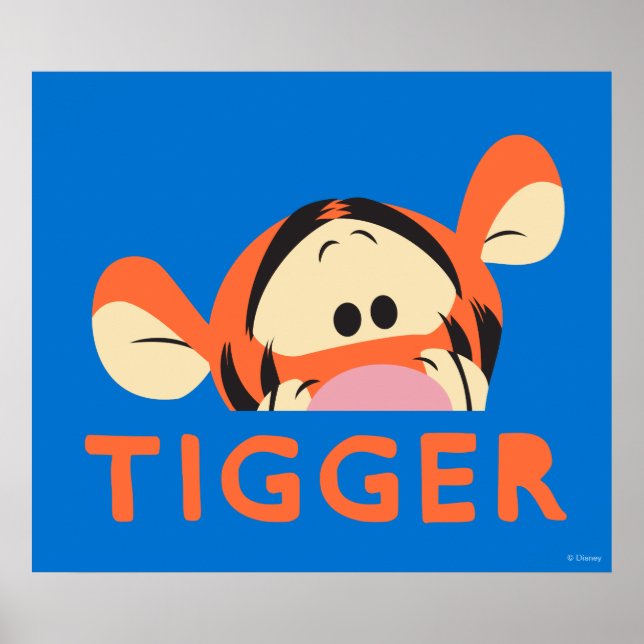 Winnie the Pooh | Peek-a-Boo Tigger Poster (Front)
