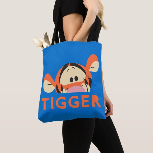 Winnie the Pooh | Peek-a-Boo Tigger Tote Bag (Close Up)