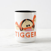 Winnie the Pooh | Peek-a-Boo Tigger Two-Tone Coffee Mug (Center)