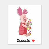 Classic Winnie the Pooh Illustrated Sticker, Zazzle