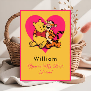 Winnie the Pooh & Piglet Friendship Card