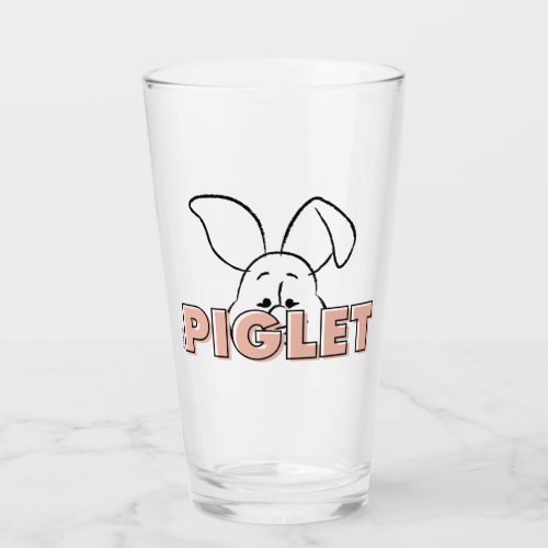 Winnie the Pooh  Piglet Peek_A_Boo Glass