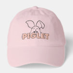 Winnie the Pooh | Piglet Peek-A-Boo Hat<br><div class="desc">Peek-A-Boo from Winnie the Pooh! This cute graphic features Piglet peeking over his name.</div>