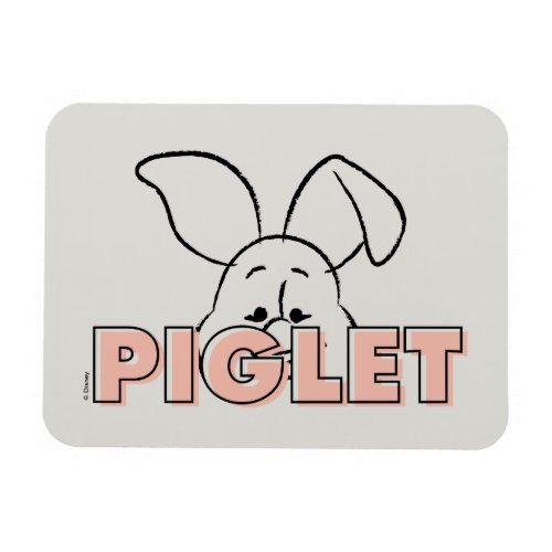 Winnie the Pooh  Piglet Peek_A_Boo Magnet