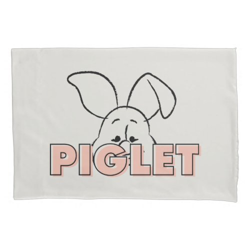 Winnie the Pooh  Piglet Peek_A_Boo Pillow Case