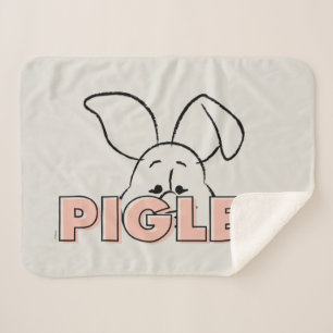 Winnie the Pooh   Piglet Peek-A-Boo Sherpa Blanket